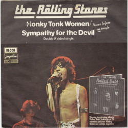 ROLLING STONES - HONKY TONK WOMEN/SYMPATHY FOR THE DEVIL