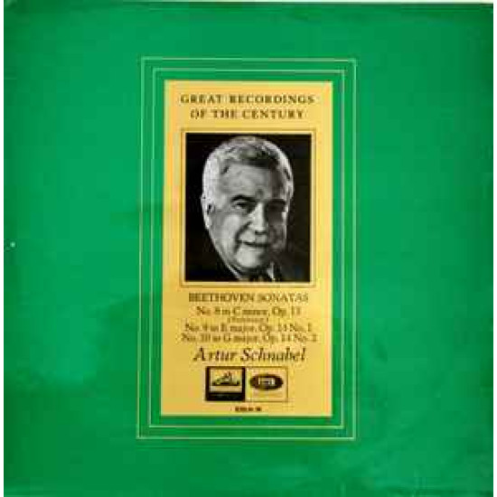 Beethoven - Sonatas Nos. 8, 9, & 10/Artur Schnabel