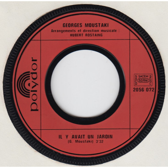 MOUSTAKI GEORGES - Il Y Avait Un Jardin
