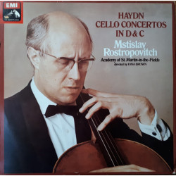 HAYDN - CELLO CONCERTOS IN D & C/ROSTROPOVITCH/