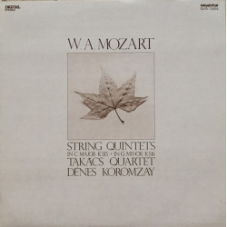Mozart - String Quintets In C Major K515 / In G Minor K 516/Takács Quartet, Denes Koromzay