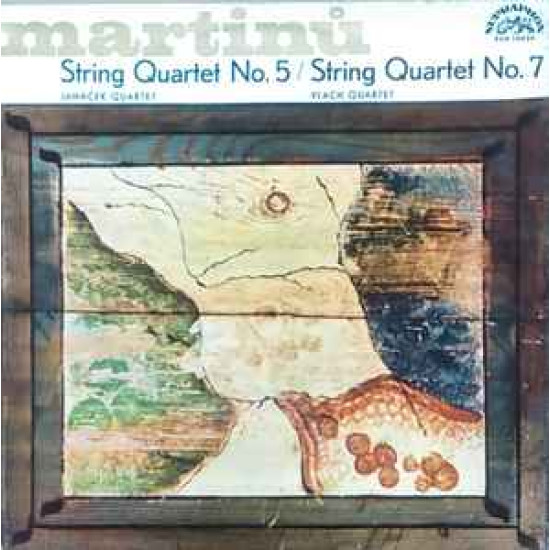 MARTINU - STRING QUARTET NO. 5 & 7/JANACEK QUARTET/
