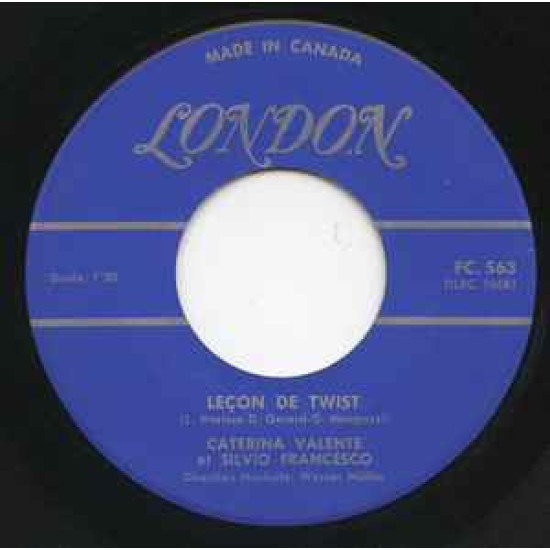 Caterina Valente & Silvio Francesco - Leçon De Twist
