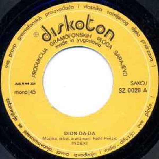 INDEXI - Didn-Da-Da / Dal' Smo Ljudi