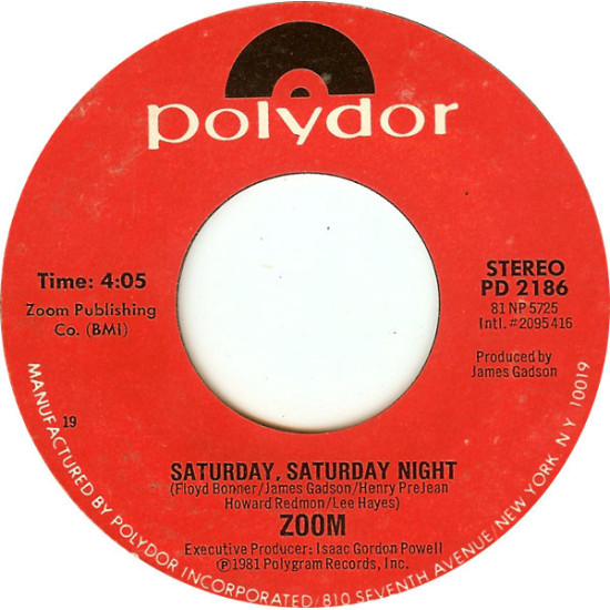 Zoom - Saturday, Saturday Night / Distant Destiny