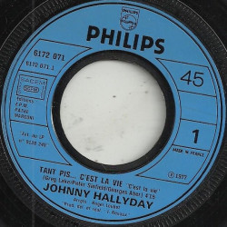 HALLYDAY JOHNNY - C'est La Vie