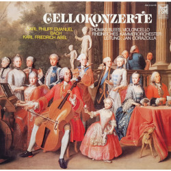 Bach Carl Philipp Emanuel - Cellokonzerte/Karl Friedrich Abel*, Thomas Blees, Rheinisches Kammerorchester ∙ Köln*, Jan Corazolla
