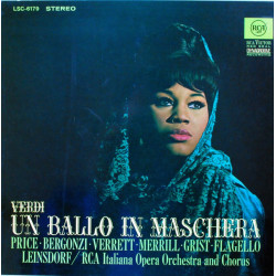 VERDI - UN BALLO IN MASCHERA/Erich Leinsdorf And RCA Italiana Symphony Orchestra / RCA Italiana Symphony Chorus,   Leontyne Price
