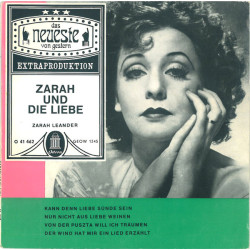 LEANDER ZARAH - Zarah Und Die Liebe