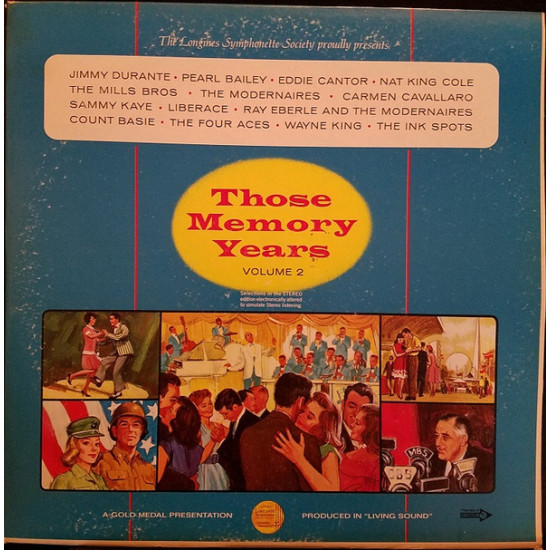 V.A. - Those Memory Years Volume 2/Jimmy Durante With Six Hits And A Miss, Pearl Bailey…