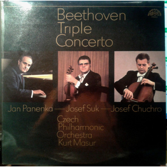 BEETHOVEN - Triple Concerto/Jan Panenka, Josef Suk, Josef Chuchro