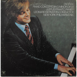 Dvorak - Piano Concerto In G Minor, Op. 33/Justus Frantz, Leonard Bernstein, New York Philharmonic