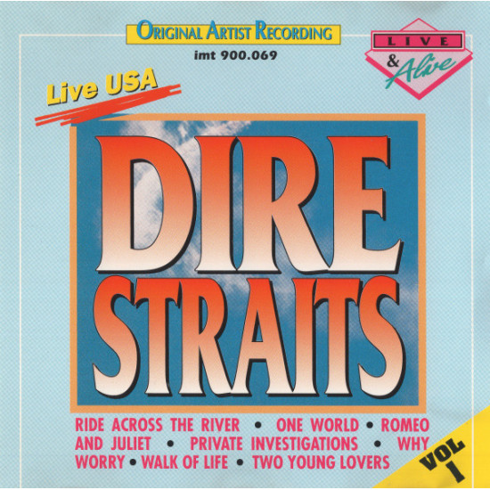 DIRE STRAITS - LIVE USA