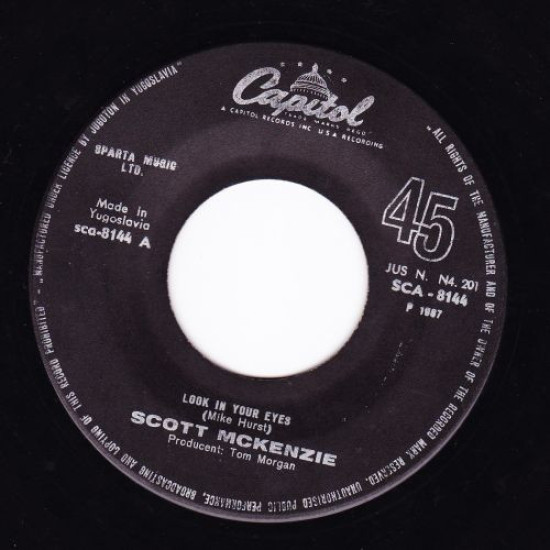 MCKENZIE SCOTT -  Look In Your Eyes / All I Want Is You 7", Single