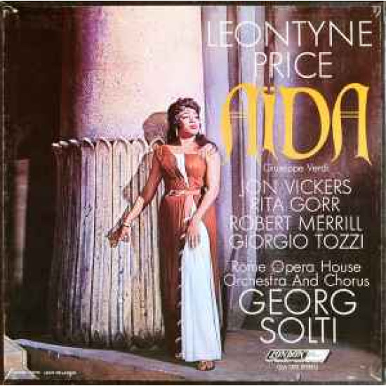 VERDI - AIDA/Leontyne Price • Giuseppe Verdi • Jon Vickers • Rita Gorr • Robert Merrill • Giorgio Tozzi • Rome Opera House Orchestra* And Chorus* • Georg Solti…/