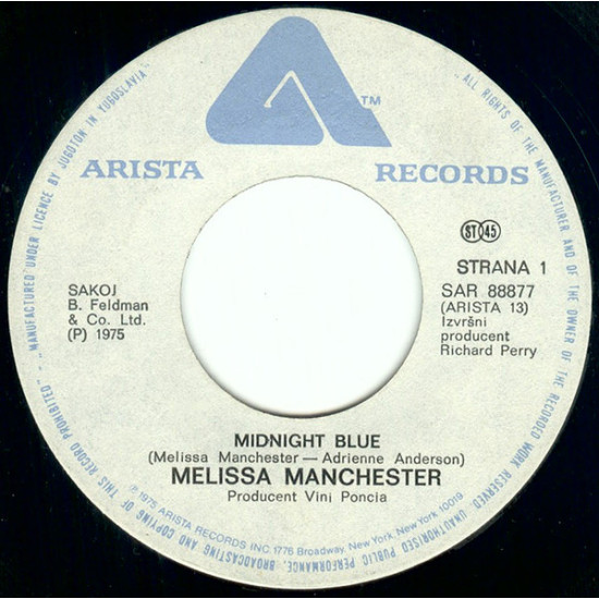 MANCHESTER MELISSA - Midnight Blue / I Got Eyes