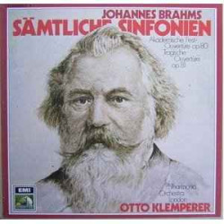 Brahms - Sämtliche Sinfonie/Philharmonia Orchestra London, Otto Klemperer