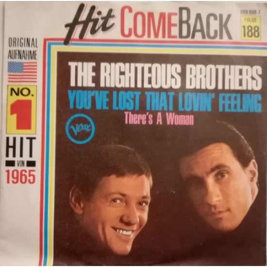 RIGHTEOUS BROTHERS  - You've Lost That Lovin' Feelin'