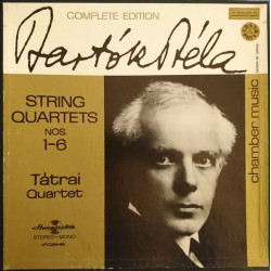 Bartok - String Quartets Nos. 1-6/Tátrai Quartet