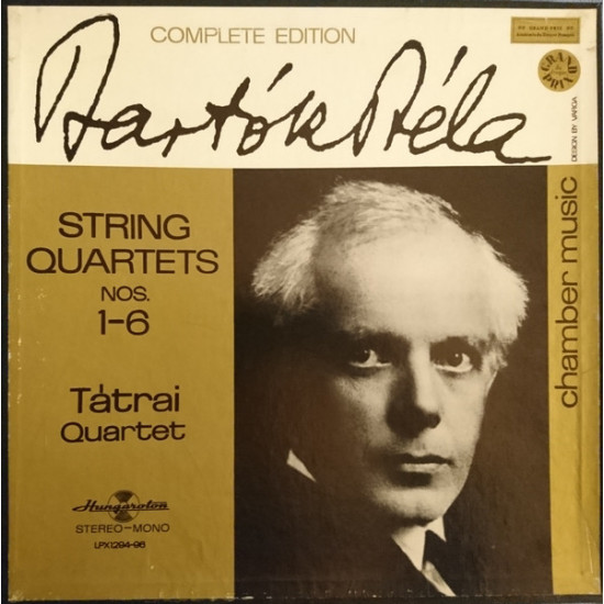 Bartok - String Quartets Nos. 1-6/Tátrai Quartet