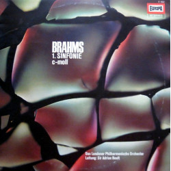 Brahms - 1. Sinfonie C-Moll/Das Londoner Philharmonische Orchester* Leitung: Sir Adrian Boult