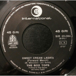 BOX TOPS - Sweet Cream Ladies, Forward March