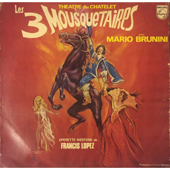 ORIGINAL SOUNDTRACK - Les Trois Mousquetaires/Francis Lopez - Maria Candido, Mario Brunini, Nicky Nancel