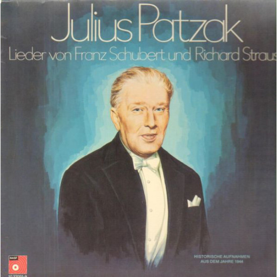 Patzak Julius - Julius Patzak Singt Lieder Von Franz Schubert Und Richard Strauss