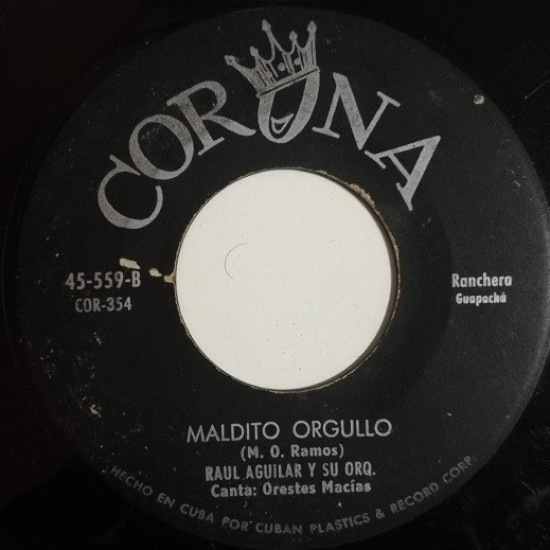 Raul Aguilar y Su Orquesta - Boda Gris/ Maldito Orgullo