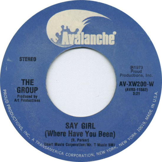 GROUP - Say Girl (Where Have You Been) / Spinning Around