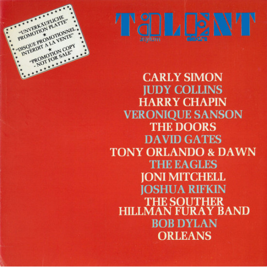 V.A. - TALENT / DOORS, DYLAN../