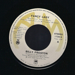 PRESTON BILLY - FANCY LADY/SONG OF JOY
