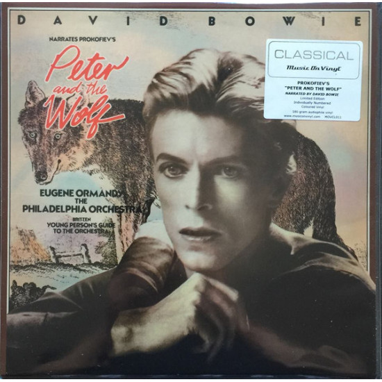 David Bowie, Prokofiev, Eugene Ormandy, The Philadelphia Orchestra, Britten - David Bowie Narrates Prokofiev, Eugene Ormandy, The Philadelphia Orchestra, Britten - Peter And The Wolf / Young Person's Guide To The Orchestra
