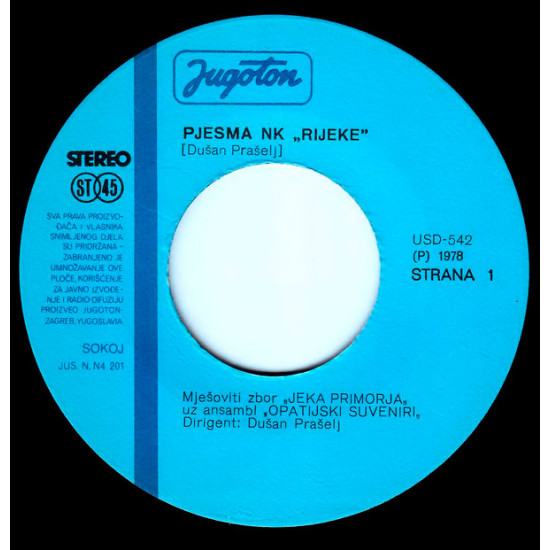 Mješoviti Zbor "Jeka Primorja" - Pjesma NK "Rijeke"