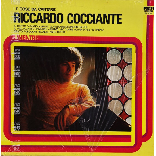 COCCIANTE RICCARDO - Le Cose Da Cantare