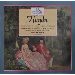 Haydn - Symphony No.94 In G Major ('Surprise') And Symphony No. 101 In D Major ('Clock')London Philharmonic Orchestra, Eugen Jochum