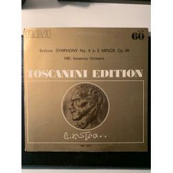Brahms - Symphony No. 4/Toscanini* And The NBC Symphony Orchestra