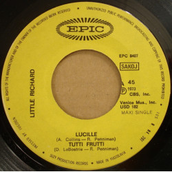 LITTLE RICHARD  - LUCILLE/TUTTI FRUTTIGOOD GOLLY MISS MOLLY/LONG TALL