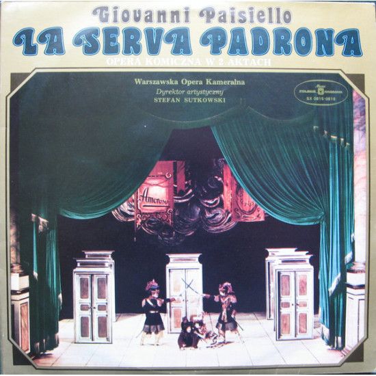PAISIELLO - LA SERVA PADRONA/SUTKOWSKI
