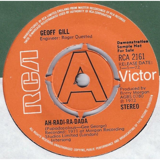 Gill Geoff  - Ah-Radi-Ra-Dada