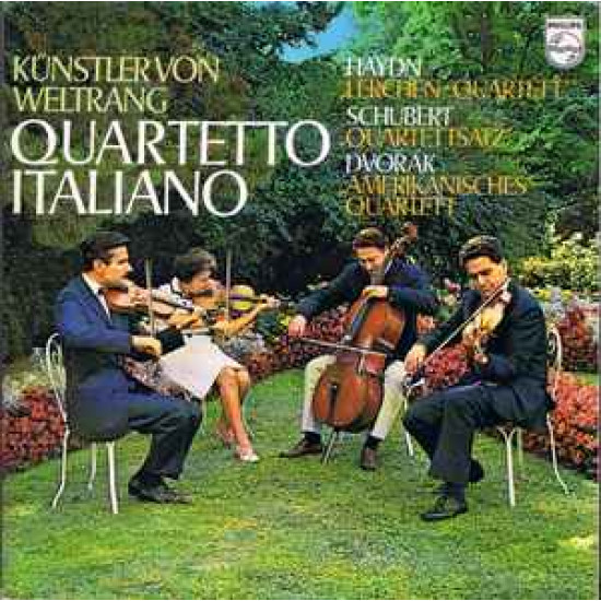 Quartetto Italiano - Haydn/ Schubert/ Dvořák ‎– Künstler von Weltrang