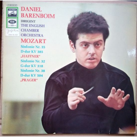MOZART - HAFFNER/PRAGER/BARENBOIM/