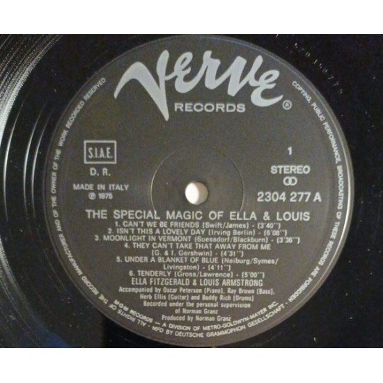ELLA & LOUIS - THE SPECIAL MAGIC OF