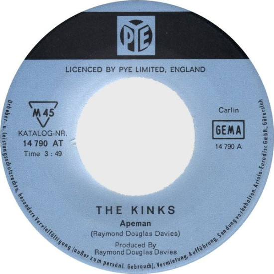 KINKS  - APEMAN/RATS