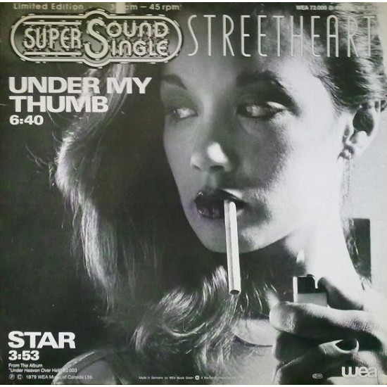 STREETHEART - Under My Thumb