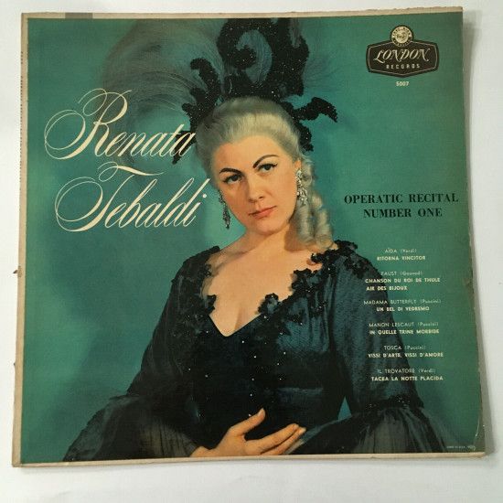 TEBALDI RENATA - Operatic Recital Number One