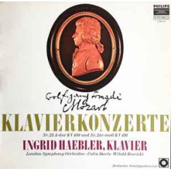 MOZART - Klavierkonzerte Nr. 23 A-dur, KV 488 Und Nr. 24 C-moll KV 491/Ingrid Haebler, London Symphony Orchestra*, Colin Davis*, Witold Rowicki