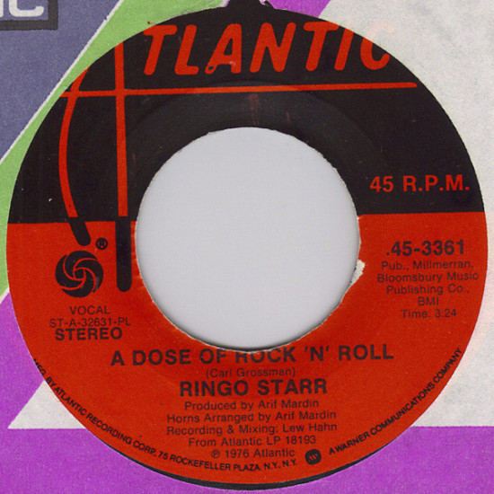 STARR RINGO  - A Dose Of Rock 'N' Roll