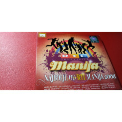 V.A. - NAJBOLJE OD RTL MANIJA 2008 / MIŠO OVAČ, PINO I DENIS, GRDOVIĆ, JELAVIĆ… /
