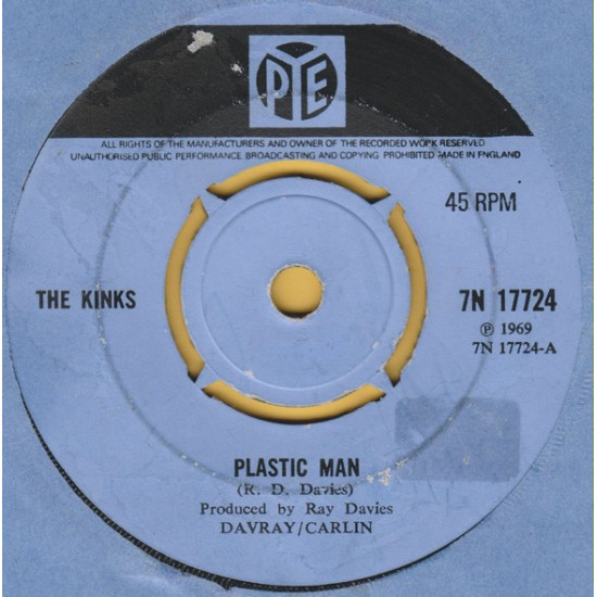 KINKS   - Plastic Man